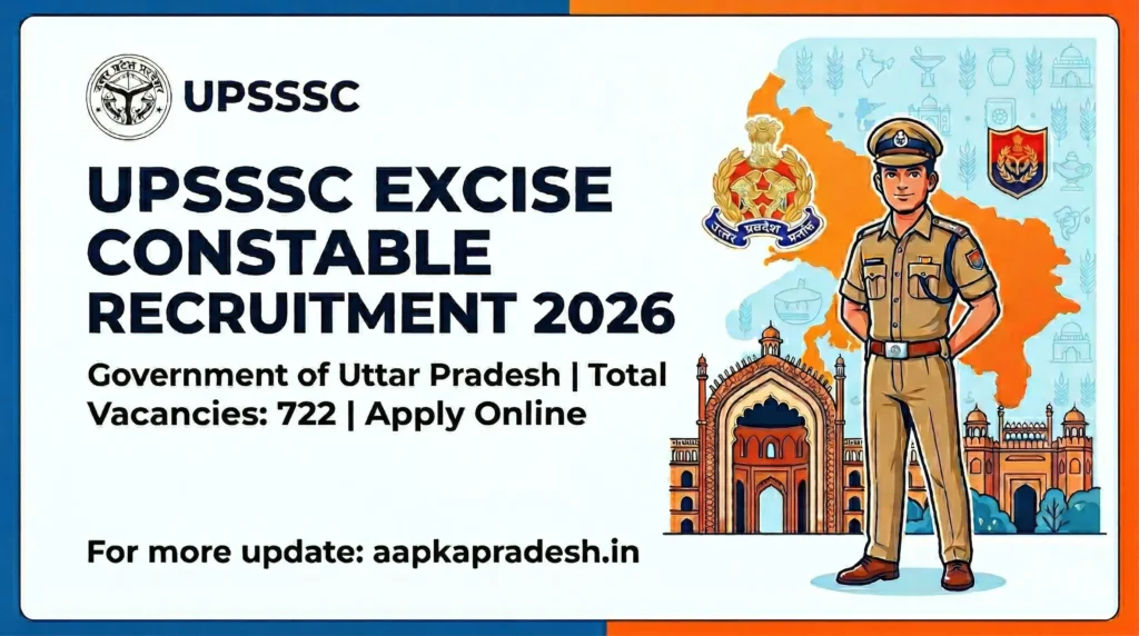 UPSSSC Excise Constable Recruitment 2026